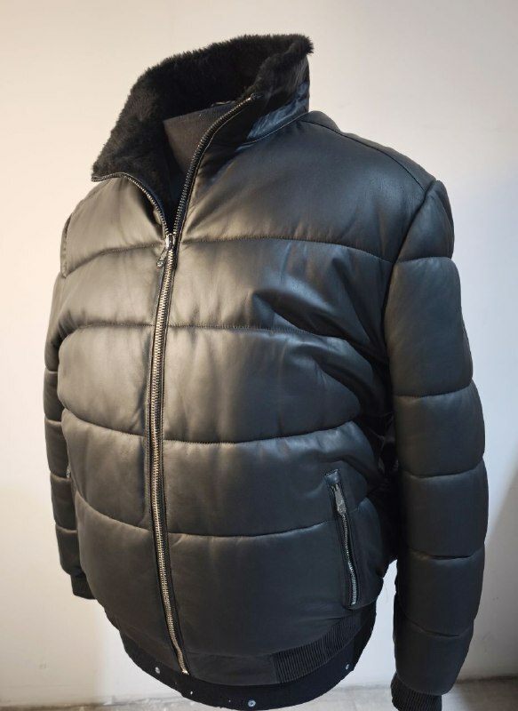 Куртка кожанная